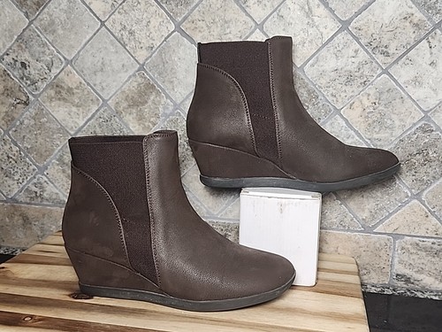 Skechers brown booties - brown, women's