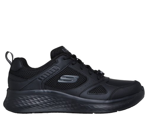 Black womens skechers shoes - black,